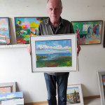 Heinz Rolefs zeigt Pellworm, Foto: Kunstverein