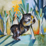 Bärlauch, 100x100 cm