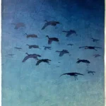 In der Luft, Mischtechnik© Galerie Hunold